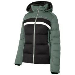 DARE 2B CRYSTALLIZE SKI JKT DUCKGRN/BLACK 23 -Warm Winter Outlet Store 9 129293 dwp543 p7t 03
