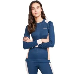 CRAFT CORE DRY BASELAYER SET W TIDE-GUM 23