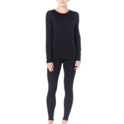 ICEBREAKER 260 TECH LEGGINGS W BLACK 23 7 ICEBREAKER 260 TECH LEGGINGS W BLACK 23 -Warm Winter Outlet Store 9 43513 260 tech leggings w 104392 001 04