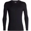 ICEBREAKER MERINO 200 OASIS LS CREWE BLACK 23