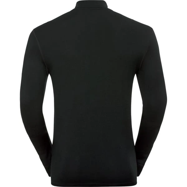 ODLO T-SHIRT ML 1/2 ZIP NATURAL BLACK 23 - Image 2