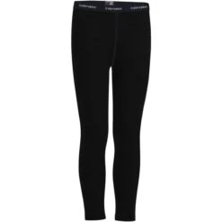 ICEBREAKER KIDS 260 TECH LEGGINGS BLACK 23