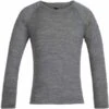 ICEBREAKER KIDS 200 OASIS LS CREWE GRITSTONE HEATHER 23
