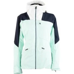 DEGRÉ 7 CHARLET SKI JACKET 3D STRETCH 20K PRIMALOFT GOLD MINT 20