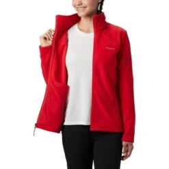 COLUMBIA FAST TREK II JKT W RED LILY 20 -Warm Winter Outlet Store 9 63687 fast trek ii jkt w red lily 1465351 658 03
