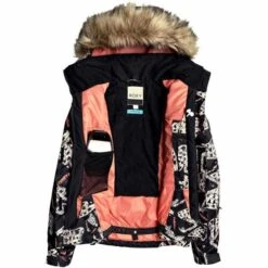 ROXY JET SKI JK J SNJT TRUE BLACK IMPRESSIONS 20 -Warm Winter Outlet Store 9 64772 jet ski jk j snjt true black impressions erjtj03205 kvj7 03