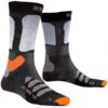 X-SOCKS X-COUNTRY RACE 4.0 BLACK/STONE GREY MELANGE 23