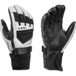 LEKI GANTS GRIFFIN NOIR-ANTHR-BLANC 23