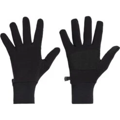 ICEBREAKER ADULT SIERRA GLOVES BLK 23