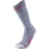 UYN LADY SKI TOURING SOCKS SILVER/FUCHSIA 23