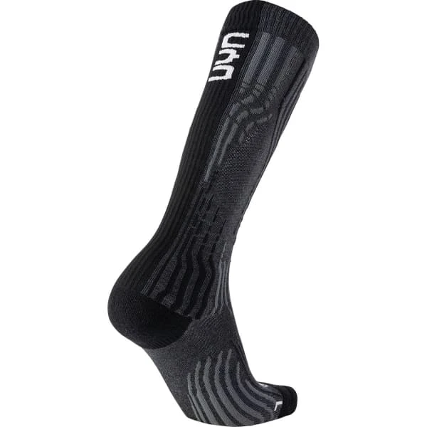 UYN MAN SKI CASHMERE SOCKS GREY ROCK/BLACK 23 2 UYN MAN SKI CASHMERE SOCKS GREY ROCK/BLACK 23 - Image 2