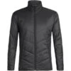 ICEBREAKER MENS HELIX JACKET BLK 20