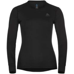 ODLO ACTIVE WARM ECO BL TOP CREW NECK L/S W BLACK 23