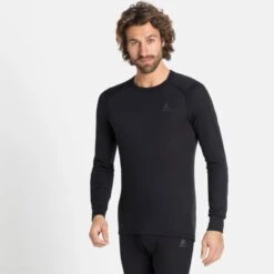 ODLO ACTIVE WARM ECO BL TOP CREW NECK L/S BLACK 23 -Warm Winter Outlet Store 9 74986 active warm eco bl top crew neck l s black 159102 15000 03