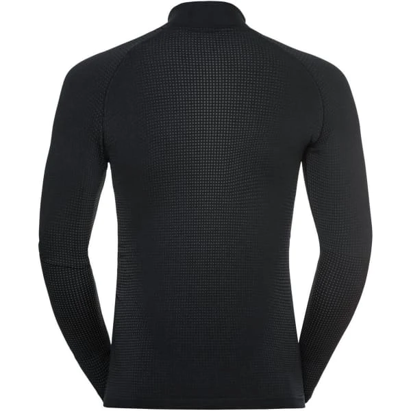 ODLO PERFORMANCE WARM ECO BL TOP TURTLE NECK L/S HALF ZIP BLK/NEW ODLO GRAPH GREY 23 2 ODLO PERFORMANCE WARM ECO BL TOP TURTLE NECK L/S HALF ZIP BLK/NEW ODLO GRAPH GREY 23 - Image 2
