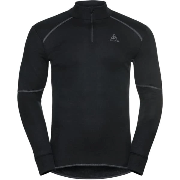 ODLO T-SHIRT ML 1/2 ZIP X-WARM BLACK 23 1 ODLO T-SHIRT ML 1/2 ZIP X-WARM BLACK 23