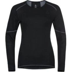 ODLO T-SHIRT ML ACTIVE X-WARM W BLACK 23