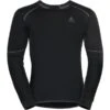ODLO T-SHIRT ML ACTIVE X-WARM BLACK 23