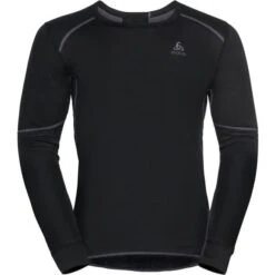 ODLO T-SHIRT ML ACTIVE X-WARM BLACK 23