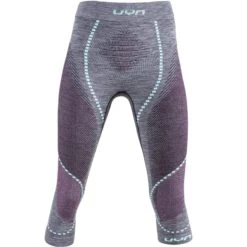 UYN LADY AMBITYON UW PANTS MEDIUM MELANGE BLACK MELANGE/PINK/AQUA 22