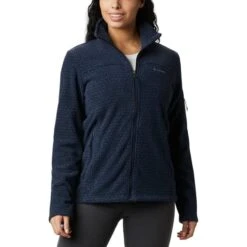 COLUMBIA FAST TREK PRINTED JKT W DARK NOCTURNAL 22