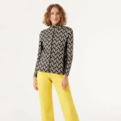 COLMAR LADIES SWEATSHIRT SKI JAUNE SUNFLOWER 21 -Warm Winter Outlet Store 9 80140 ladies sweatshirt ski jaune sunflower 9307 7vf 504 03