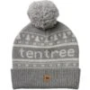 TENTREE CABIN BEANIE HI RISE GREY MARLED/ELM WHITE MARLED 21