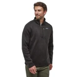 PATAGONIA M'S BETTER SWEATER 1/4 ZIP BLACK 23 6 PATAGONIA M'S BETTER SWEATER 1/4 ZIP BLACK 23 -Warm Winter Outlet Store 9 84067 m s better sweater 1 4 zip black 25523 blk 03