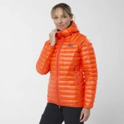 MILLET K SYNTH'X DOWN HOODIE W CORAL CHROME 22 -Warm Winter Outlet Store 9 91094 miv8024 9355 03