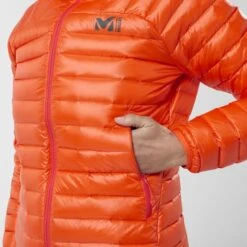 MILLET K SYNTH'X DOWN HOODIE W CORAL CHROME 22 -Warm Winter Outlet Store 9 91094 miv8024 9355 04