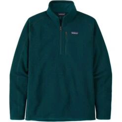 PATAGONIA M'S BETTER SWEATER 1/4 ZIP DARK BOREALIS GREEN 23