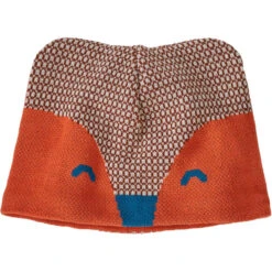 PATAGONIA BABY ANIMAL FRIENDS BEANIE FOX: HENNA BROWN 23