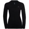ODLO MERINO 260 BL TOP CREW NECK L/S W BLACK 23