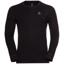ODLO MERINO 260 BL TOP CREW NECK L/S BLACK 23