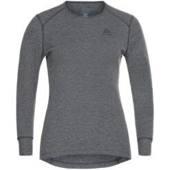 ODLO ACTIVE WARM ECO BL TOP CREW NECK L/S W ODLO STEEL GREY MELANGE 23