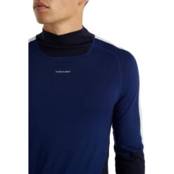 ICEBREAKER 200 SONEBULA LS HIGH NECK MIDNIGNT NAVY/ROYAL N /CB 23 -Warm Winter Outlet Store 9 95525 200 sonebula ls high neck midnignt navy royal n cb ib0a59jt090 05