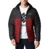 COLUMBIA POWDER LITE HOODED JKT RED JASPER SHARK 22