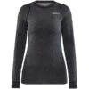 CRAFT CORE WOOL MERINO LS TEE W BLACK 23