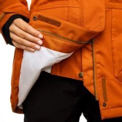 686 W SPIRIT INSULATED JKT RED CLAY SATIN DOBBY 22 -Warm Winter Outlet Store 9 98776 w spirit insulated jkt red clay satin dobby m1w305 0070 06