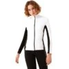 COLMAR L SWEATSHIRT FULL ZIP SKI WHITE 23