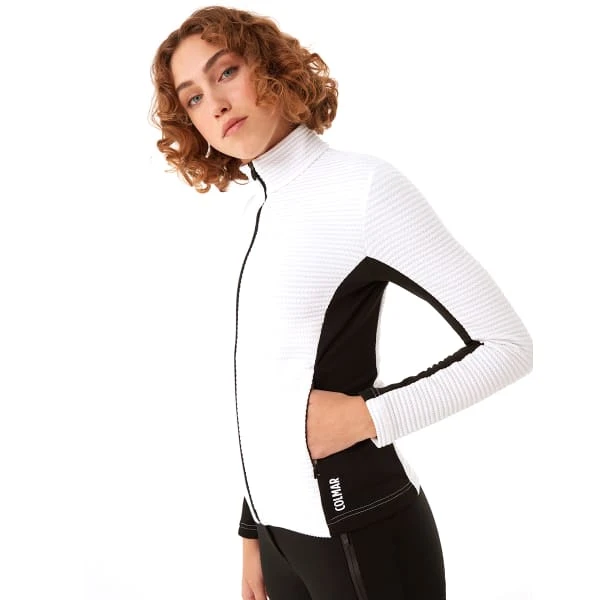 COLMAR L SWEATSHIRT FULL ZIP SKI WHITE 23 2 COLMAR L SWEATSHIRT FULL ZIP SKI WHITE 23 - Image 2