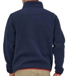 PATAGONIA SYNCHILLA ANORAK NEW NAVY W/SMOLDER BLUE 23 -Warm Winter Outlet Store 9 99641 synch anorak new navy w smolder blue 22980 nesm 03